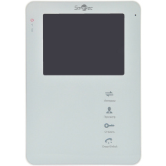 Монитор видеодомофона с памятью Smartec ST-MS204M-WT