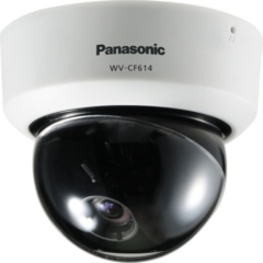 Купольные цветные камеры со встроенным объективом Panasonic WV-CF614E