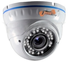 Купольные цветные камеры со встроенным объективом J2000-Dvi30SHR-V (2,8-12)