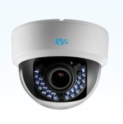 Купольные цветные камеры со встроенным объективом RVi-C321(2.8-12 мм) 