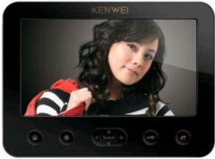 Монитор видеодомофона с памятью Kenwei KW-E706C-W200 черный