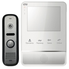 Комплекты видеодомофона CTV-DP2400MD W