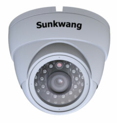 Купольные цветные камеры со встроенным объективом Sunkwang SK-VC09IR/MS17 (белый)