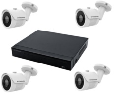 Готовые комплекты видеонаблюдения IPTRONIC Уличный QHD 720P mini