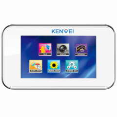 Монитор видеодомофона с памятью Kenwei KW-S702TC белый