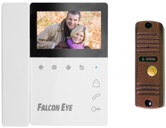 Видеодомофон Falcon Eye Комплект видеодомофона Lira + AVC-305 (PAL) Медь