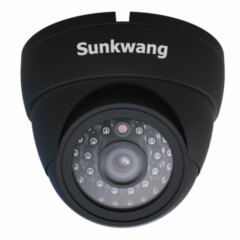 Купольные цветные камеры со встроенным объективом Sunkwang SK-VC09IR/MS17 (черный)