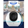 Системы безопасности Видеоглаз: Новинка от EZVIZ - поворотная Wi-Fi камера для дома H6