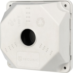 Коробка монтажная для камер видеонаблюдения130х130х50 мм REXANT (28-4001)