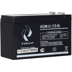Аккумуляторы РУБИН AGM-U (12-9)