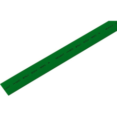 Трубка термоусаживаемая ТУТ 15,0/7,5мм, зеленая, упаковка 50 шт. по 1м, PROconnect (55-1503)