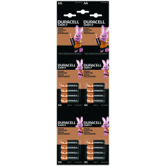 Гальванический элемент Элемент питания Duracell LR03-4BL BASIC 4х4 (16/240/31680)5009140/5008102 (блист.16шт) Duracell Б0046869
