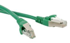 Патч-корды медные Hyperline PC-LPM-STP-RJ45-RJ45-C6-10M-LSZH-GN