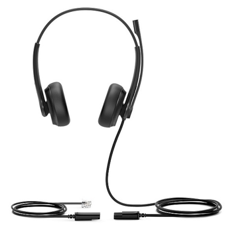 Купить Yealink YHS34 Dual Гарнитура для телефонии - ВИДЕОГЛАЗ Москва