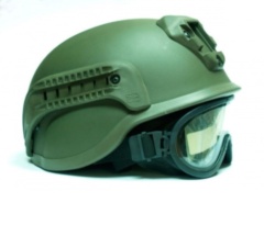 Защитные шлемы ШБМ-А-П с планками и кронштейном