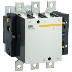 Нет на сайте Контактор КТИе-5250 250А 400В/АС3 IEK KKTE50-250-400-10