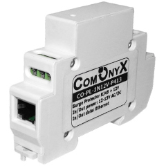 Грозозащита цепей управления и IP-сетей ComOnyX CO-PL-1N12V-P413