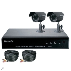 Готовые комплекты видеонаблюдения Комплект Falcon Eye FE-004H-KIT (BASE)