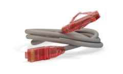 Патч-корды медные Hyperline PC-LPM-UTP-RJ45-RJ45-C5e-7M-LSZH-GY