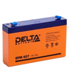 Аккумуляторы Delta DTM 607