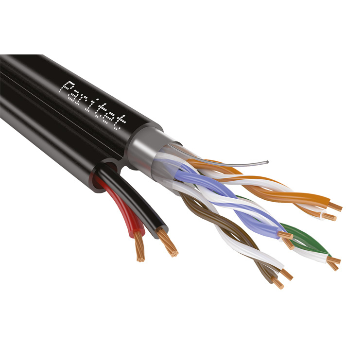 Паритет ParLan™ combi F/UTP 4 Cat5e PE 2х0,75 200 м Кабель ...