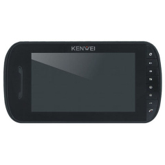 Монитор видеодомофона с памятью Kenwei KW-S704C-W200 черный
