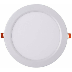 Светильник светодиодный ультратонкий встраив. PPL-R 15Вт 6500К IP40 WH d190мм круглый Jazzway 5008601A