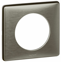 Рамки, адаптеры и декоративные элементы для ЭУИ Legrand Celiane2 Вольфрам Рамка 1-я (2 мод) (068971)