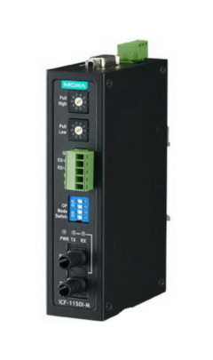 Преобразователи RS-232/422/485 в оптоволокно MOXA ICF-1150-M-ST-T-IEX