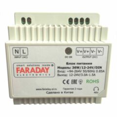 FARADAY 36W/12-24V/DIN