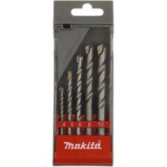 Набор инструментов Набор сверл по бетону (уп.5шт) Makita D-05175