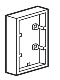 Рамки, суппорты, адаптеры и декоративные элементы для ЭУИ Legrand Mosaic Рамка подъемная 6 мод 40 (089325)