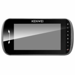 Мониторы видеодомофона Kenwei KW-E703C черный XL