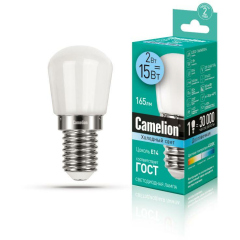 Лампа светодиодная Лампа светодиодная LED2-T26/845/E14 2Вт 220В Camelion 13154