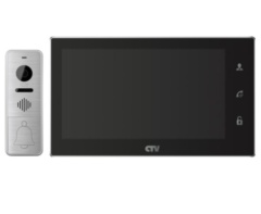 Комплекты видеодомофона CTV-DP3701 B