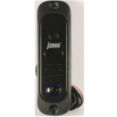 Вызывная панель видеодомофона J2000-DF-АЛИНА AHD 1.3mp (черный)