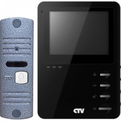 Комплекты видеодомофона CTV-DP1400M B