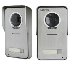 Вызывная панель видеодомофона Kenwei KW-S201C-1B-600TVL с козырьком