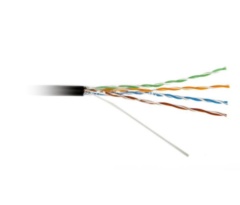 Кабели Ethernet Hyperline UUTP4-C5E-S24-OUT-PE-BK-100