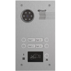 Вызывные панели IP-домофона BAS-IP BA-04BD Silver
