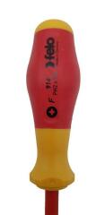 Отвертка диэлектрическая крестовая PH2х100 Felo 91420390