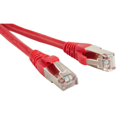 Патч-корды медные Hyperline PC-LPM-STP-RJ45-RJ45-C5e-1.5M-LSZH-RD