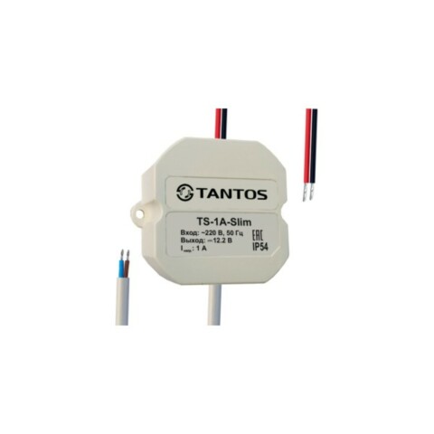 Купить Tantos TS-1A-Slim Источник питания до 12В - ВИДЕОГЛАЗ Москва