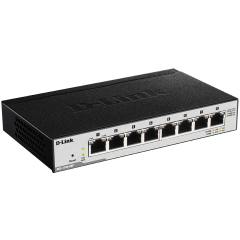 Коммутаторы до 1000Mbps D-Link DGS-1100-08P/B1