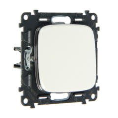 Legrand Valena ALLURE DIY Белый переключатель 1-клавишный 10А 250В (752706)