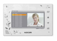 Сопряженные видеодомофоны Kocom KCV-A374SD LE (белый) Digital 