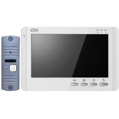 Комплекты видеодомофона CTV-DP1704MD W