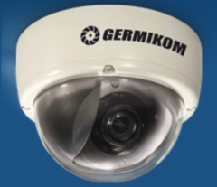 Купольные цветные камеры со встроенным объективом Germikom DX-550 130/30