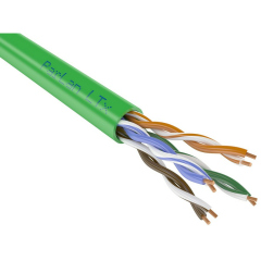 Кабели Ethernet Паритет ParLan U/UTP Cat5e PVCLS нг(А)-FRLSLTx 4х2x0,52 305м