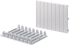 Компоненты для щитов и шкафов ABB Luca Заглушка для шкафов белая 4мод. (1SL2859A00)